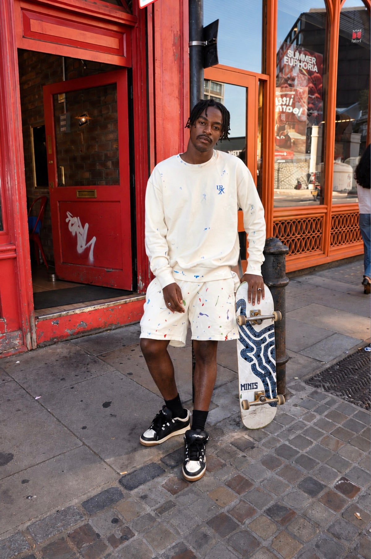 Splatter Paint Crewneck Sweatshirt (Pre-Order)