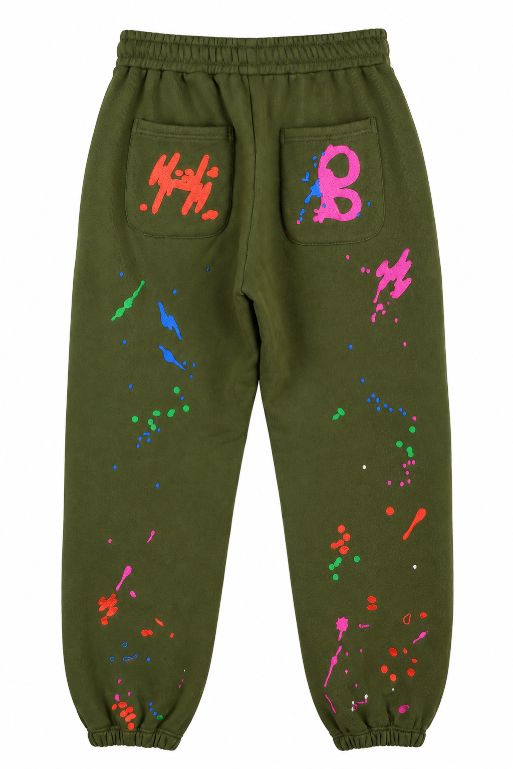 Blue Splatter Paint Sweatsuit – Unisex Matching Set (Pre-Order)