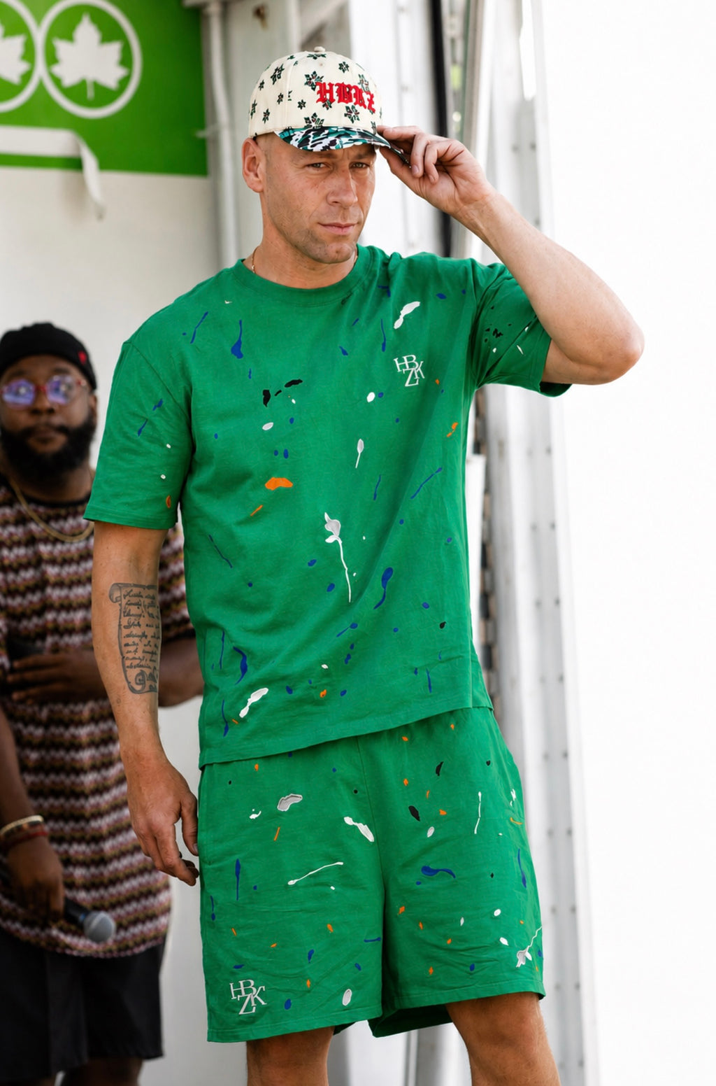 Splatter Paint T-Shirt & Shorts Set (Pre-order)