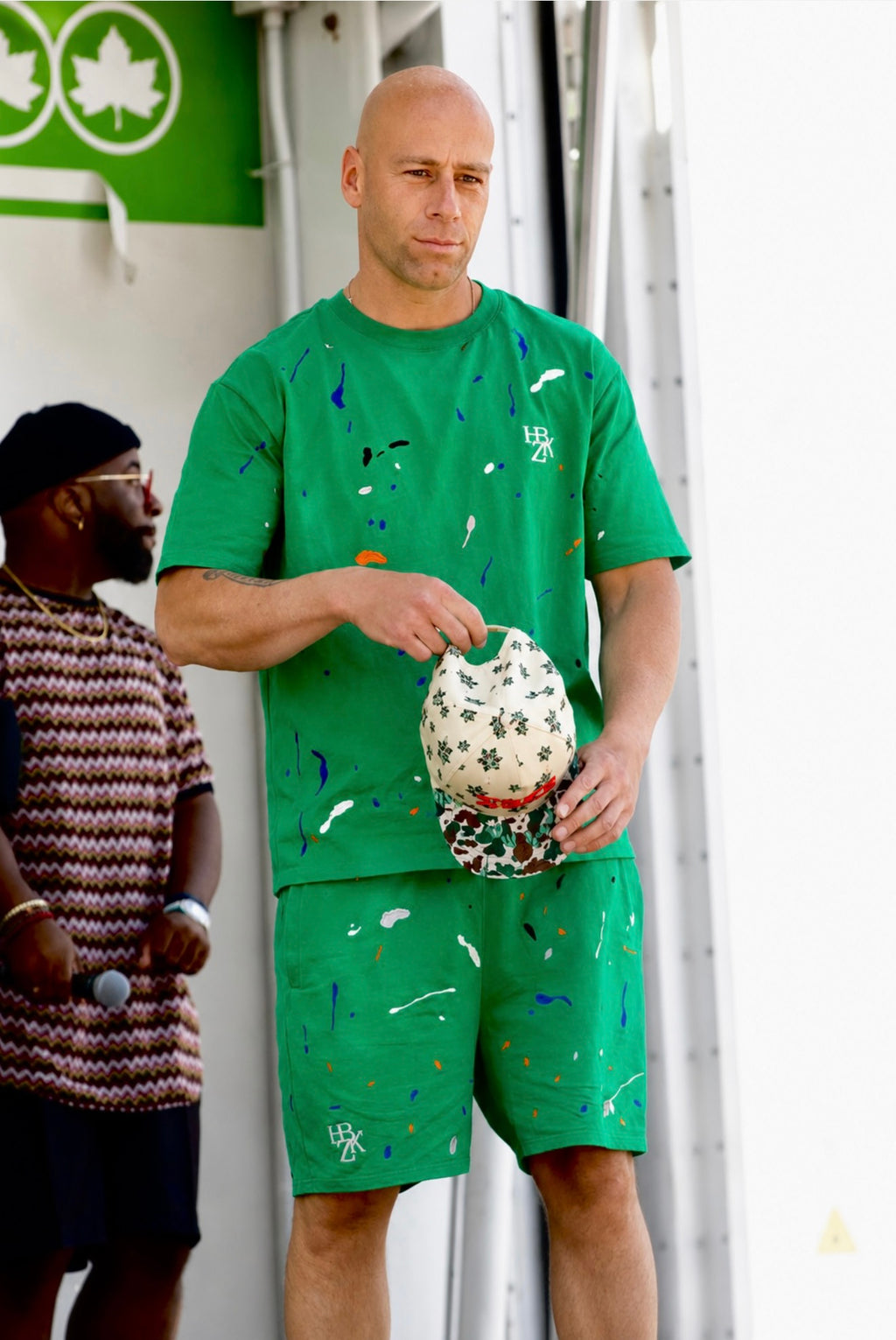 Splatter Paint T-Shirt & Shorts Set (Pre-order)