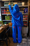 Blue Splatter Paint Sweatsuit – Unisex Matching Set (Pre-Order)
