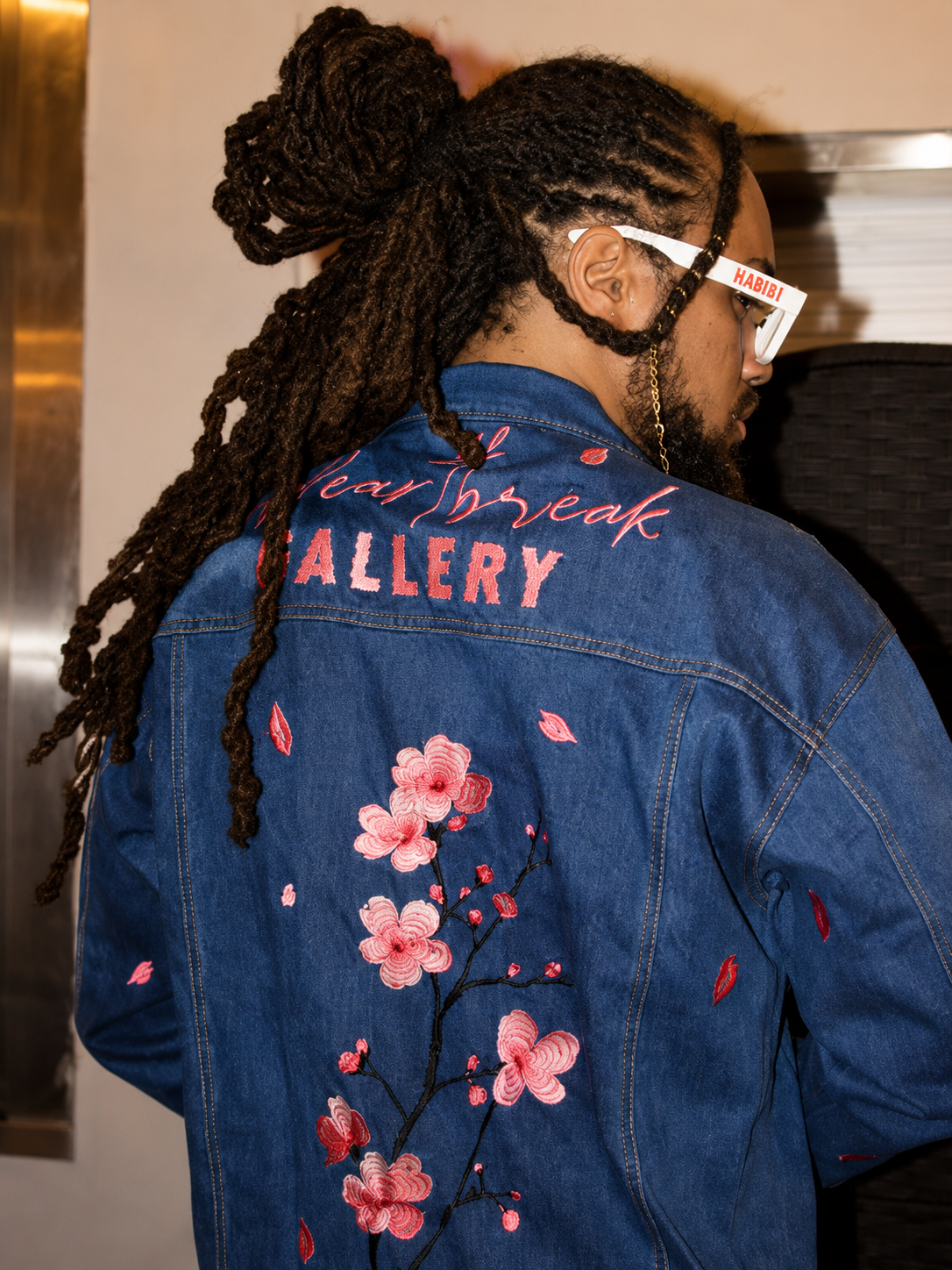 Custom Cherry Blossom Denim Set — Summer Series (Pre-Order)