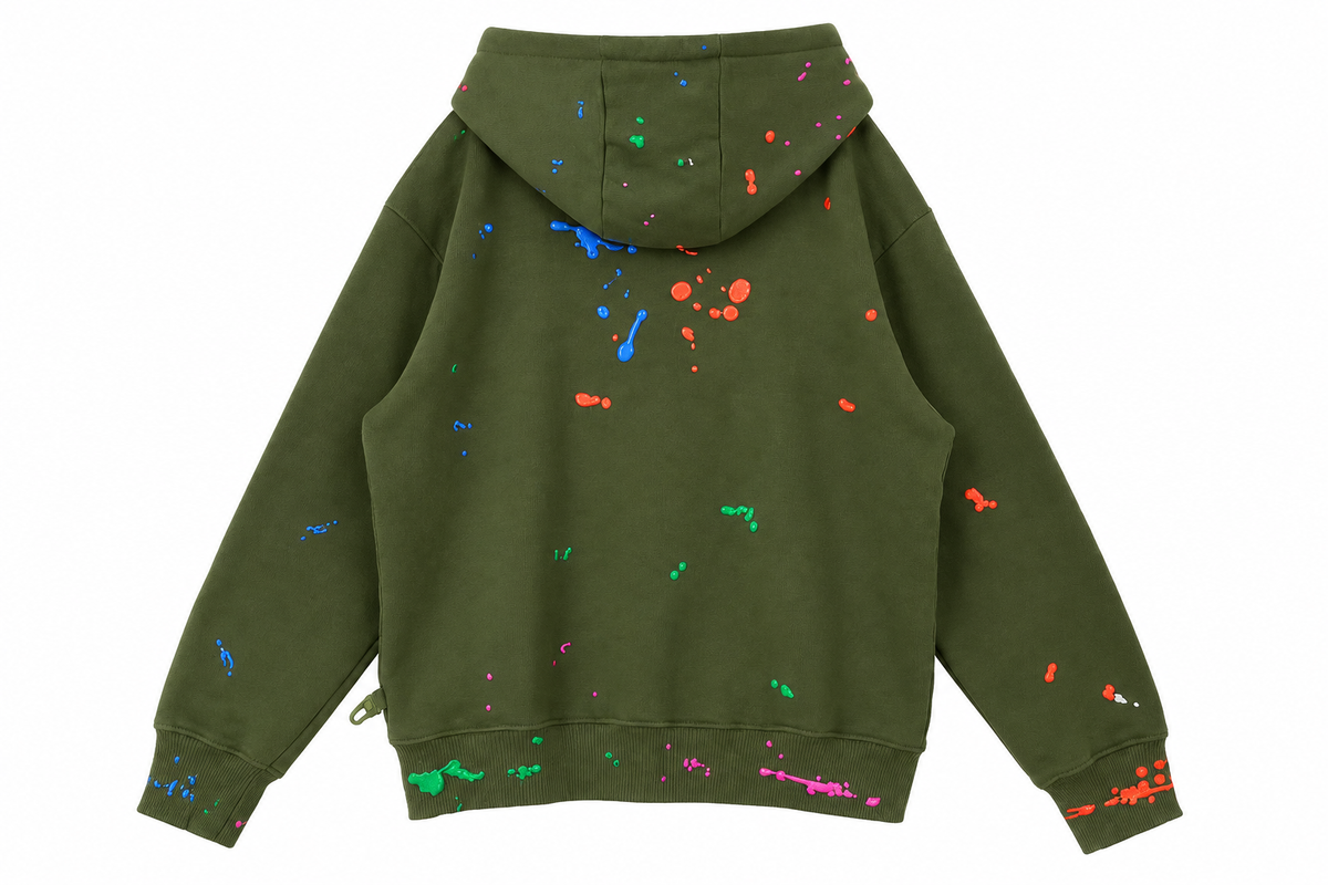 Blue Splatter Paint Sweatsuit – Unisex Matching Set (Pre-Order)