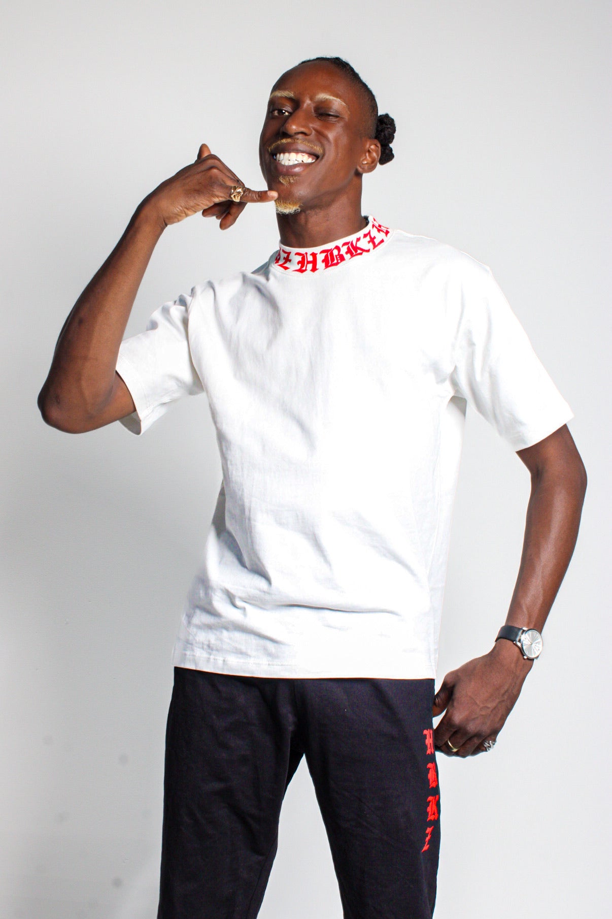 HBKZ HIGH NECK SHIRT