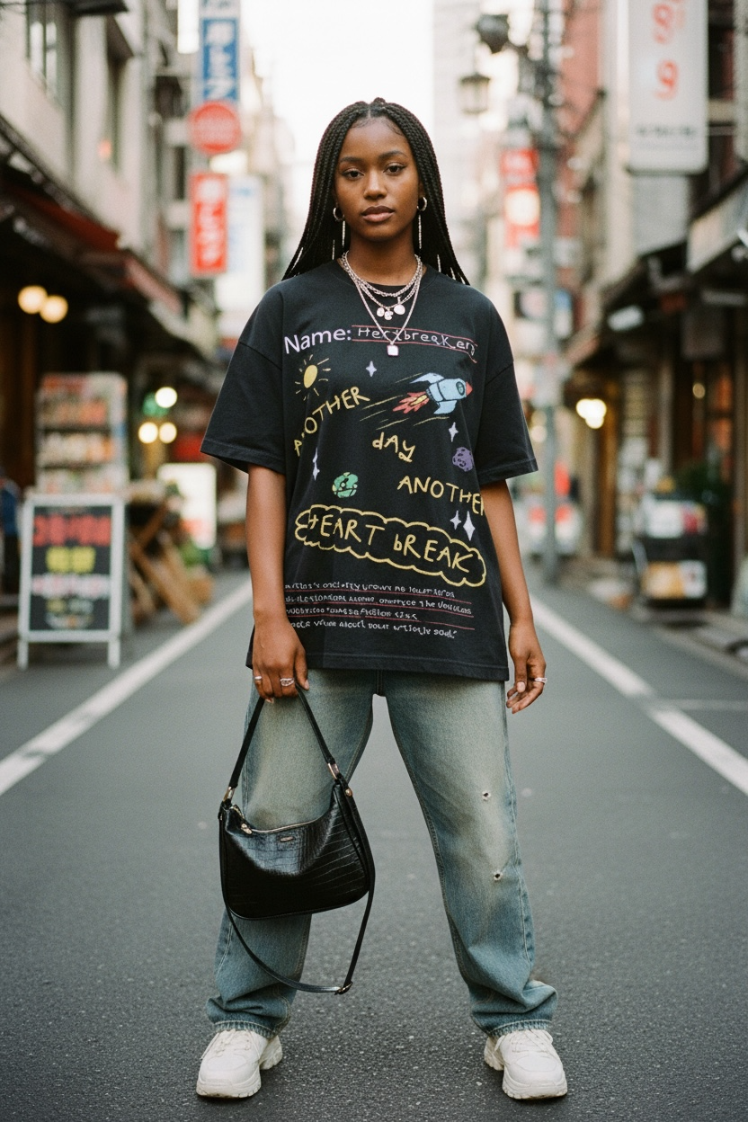 Nostalgia Graphic Tee — Archive Series Limited artist drop • Heavyweight fabric